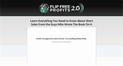 Desktop Screenshot of flipfreeprofits.com
