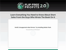 Tablet Screenshot of flipfreeprofits.com